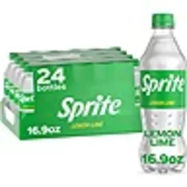 Sprite Lemon Lime Soda Soft Drinks, 16.9 fl oz , 24 pk
