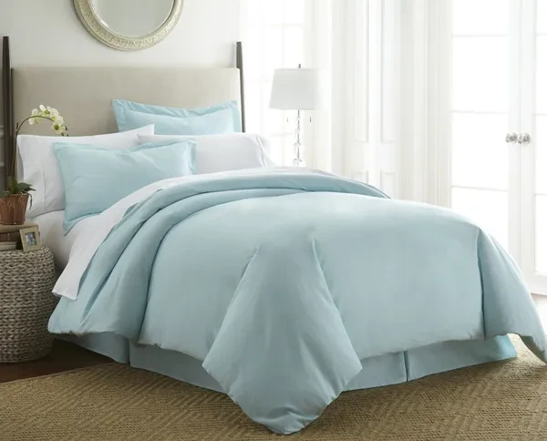 Home Collection Ultra Soft 3 Piece Duvet Cover Set - Ultra Soft - Fade Resistant - Multiple Colors - Hypoallergenic - Beautiful Design