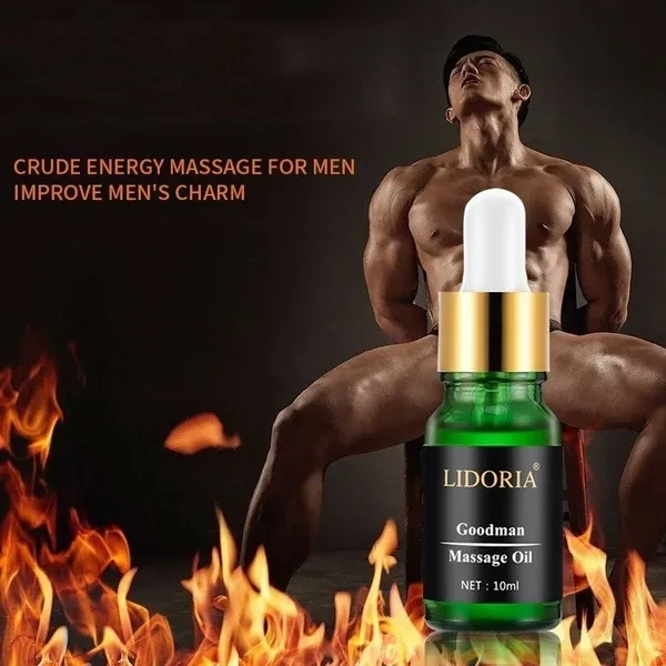 10ml Men's Energy Massage Essential Oil Men's Penis Enlarged Herbal Essential Oil