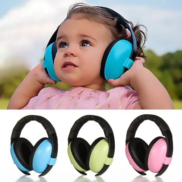Child Baby Hearing Protection Safety Ear Muffs Kids Noise Cancelling Headphones GFA