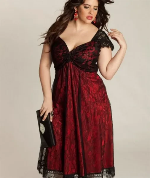 plus size L-5XL new fashion women deep v-neck sexy short sleeve party dress formal cocktail dress